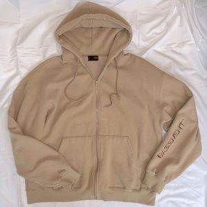 ONA Oversized Fleece Zip